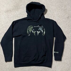 KUIU Ram Hoodie Black Verde Large